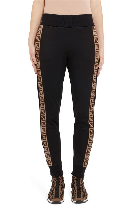 pantaloni fendi logo|Fendi Pants for Women .